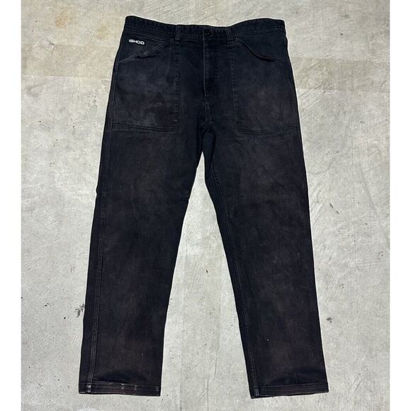 Nike SB Mens Ishod Wair Black Skateboarding Wide Loose Pants (DN4991-010) Sz 38 - Picture 1 of 10